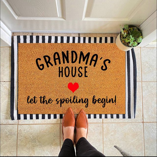 Hbdhejl 2024 New Mother'S Day Printed Welcome Rug Mother'S Day Stain Retro Slip Farmhouse Decorative Rug Farmhouse Mother'S Day Rug Gift Mother'S Day Decorative Rug 1Pc