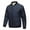 Blue, variant on AnuYalue Quilted Jacket for Men Fleece Lined Stand Collar Coat Fashion Fall Winter Bomber Jackets Full Zip Long Sleeve Outwear