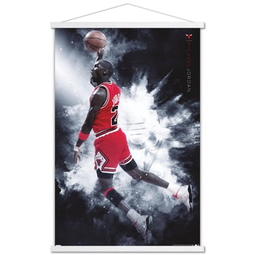 Michael Jordan - Burst Wall Poster, 22.375" x 34"