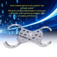 thumbnail image 2 of Cadenas de Sécurité en Alliage d'Aluminium Robuste avec Conception à 8 Trous pour Usage Industriel - Ignifuge, Résistant à la Corrosion, Système de Verrouillage Multipoints (Modèle DHA-01), 2 of 6