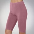 thumbnail image 1 of Ensembles Haut et Short pour Femmes, Taille Élastique, Été, Uni, Décontracté, avec Sortie, Demi-Shorts, 1 of 1