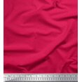 thumbnail image 1 of Soimoi Pink Rayon Fabric Circle & Cross Geometric Print Sewing Fabric Yard 56 Inch Wide, 1 of 4