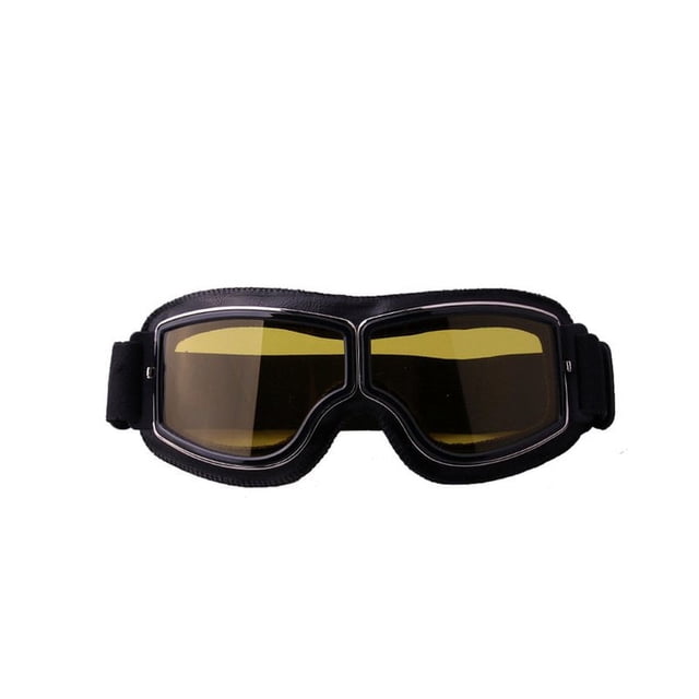 Goggles Unisex Vintage Motorcycle Motorbike Windproof Dustproof Pilot Goggles for