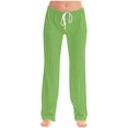 thumbnail image 1 of FAIWAD Pantalon de Pyjama Femme Décontracté Confortable Ample Pantalon de Maison Extensible à Cordon Bas de Pyjama Pantalon Tenue d'Intérieur, 1 of 5