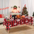 thumbnail image 4 of Wzzjkit Nappe Jetable en PVC Imprimé de Noël Nappe Décoration de Fête, 4 of 7