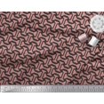 thumbnail image 3 of Soimoi Cotton Jersey Fabric Geometric Abstract Print Fabric by The Yard 58 Inch Wide, 3 of 3