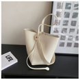 thumbnail image 1 of LinYooLi Female Large Capacity Tote Bag Soft Leather Shopping Bag Luxury Classic Design Handbags Ladys Simple Trendy Shoulder Bag, 1 of 6