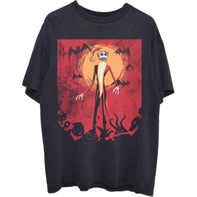 The Nightmare Before Christmas Unisex T-Shirt Jack Orange Sun