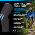 thumbnail image 4 of 7iDP, Sam Hill Lite, Knee Guards, Black, L, Pair, 4 of 4