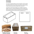thumbnail image 3 of A&E Bath and Shower SUNNA-L CORNER BATHTUB, 3 of 9