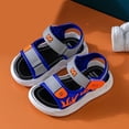 thumbnail image 3 of IUJSOY Kid Sandals Boy Summer Open Toe Sports Sandals Adjustable Straps for Toddler Little Big Kid, 3 of 5