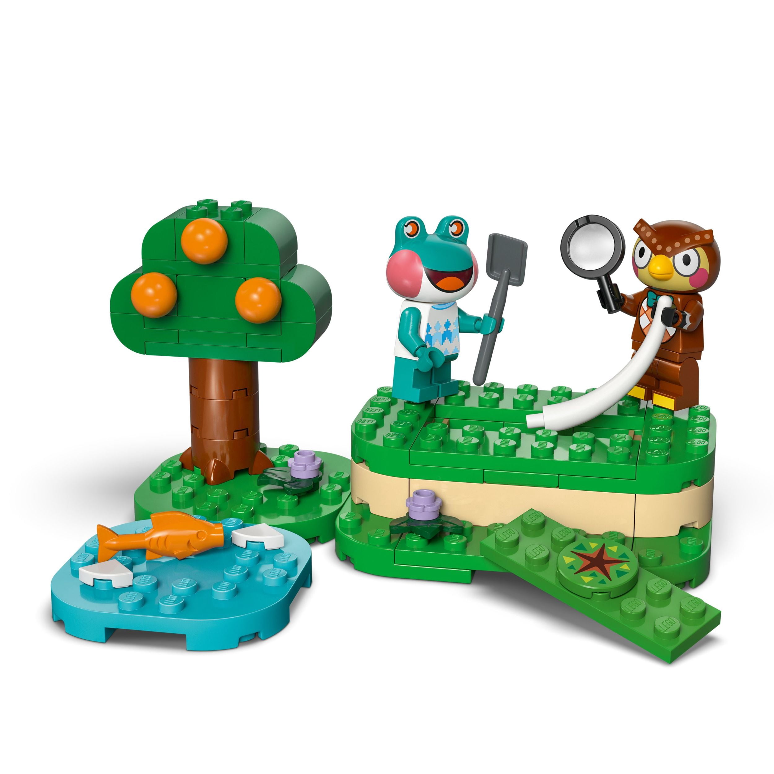 LEGO Animal Crossing Les Collections du Musée de Thibou, Ensemble de Modèle, Ensemble de Construction 77056
