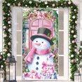 thumbnail image 1 of Décorations de Noël pour la Maison, Décorations de Noël Extérieures Intérieures, Décorations de Noël Intérieures Ferme Arbre, Rideau de Porte de Noël Décoration de Porte Couverture de Fond de Scène de Noël, 1 of 6