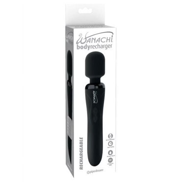 Wanachi Body Recharger Personal Massage Wand, Black