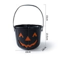thumbnail image 1 of Chmadoxn Halloween Pumpkin Bucket 1Pc Small Plastic Pumpkin Bucket For Kids Pumpkin Bucket Pumpkin Pail Halloween Candy Bucket Halloween Pumpkin Basket Pumpkin Basket, 1 of 2