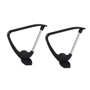 2x chaise de bureau Arm Bracket Installation facile chaise de bureau de remplacement universelle