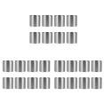 thumbnail image 3 of 24 Pieces Stainless Steel Mousse Rings Round Biscuit Cutter Cake Mold Kitchen Baking Pastry Tool for Tart,Fondant,Etc, 3 of 8