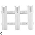 thumbnail image 4 of Removable 3 Tube Boat Fishing Rod Holder For Marine Mount Side Kayak A3E9 V, 4 of 8
