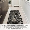 thumbnail image 5 of Coffee Kitchen Mat Set of 2 Non Slip Kitchen Runner Rug Throw Rugs Indoor/Outdoor Floor Mat for Home Kitchen Entrance Door Mat Non Slip Anti Fatigue Mats 17x24+17x48inch, 5 of 5