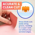 thumbnail image 4 of 12 Inch Paper Trimmer, A4 Size Paper Cutter with Automatic Security Safeguard for Coupon, Craft Paper and Photos (Green), 4 of 4