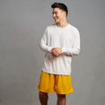thumbnail image 2 of Russell Athletic 9 Shorts en Maille Tricotée Dri-Power, 3TG, Or, 2 of 5