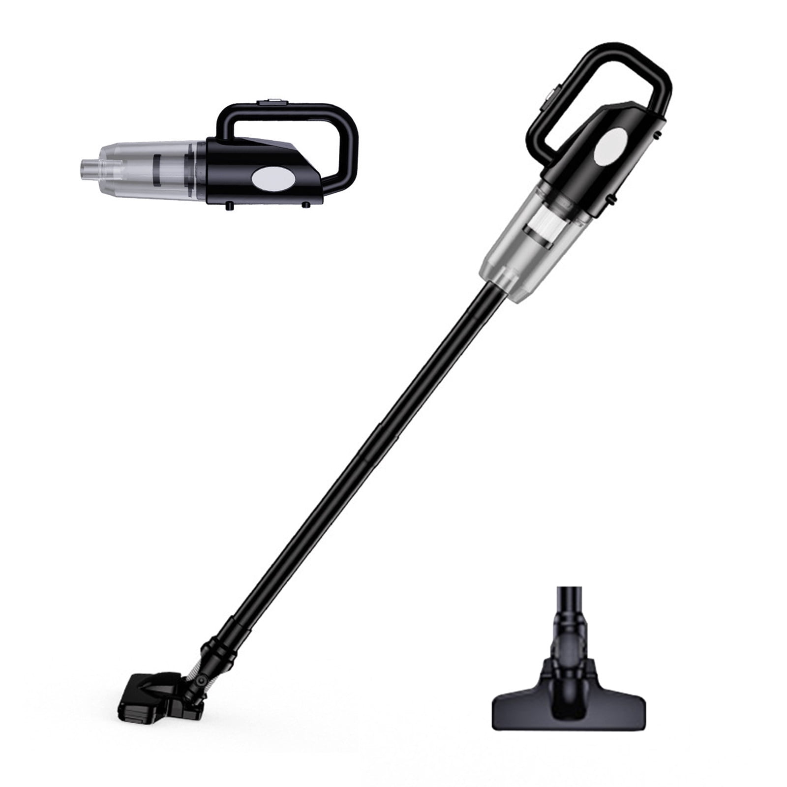RKSTN Vacuum Cleaner Cordless Vacuum Cleaner, Suction Stick Vacuum, 6000mAh Rechargeable Vacuum, 4 In 1 Lightweight Vacuum For Pet Hair Carpet Hard Floor Vacuum Cleaners for Home