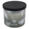 thumbnail image 3 of Bougie parfumée Mainstays à 3 mèches, enveloppée texturée Forêt alpine, 14 oz, 3 of 5