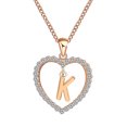 thumbnail image 1 of PVCS Collier Pendentif Chaîne avec Nom en Anglais pour Femmes, Cadeau de Mode, Bijoux, 1 of 1