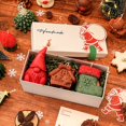 thumbnail image 3 of Handmade Snowman Deer Shape Aromatherapy Candle Christmas Holiday Scented Wax for Home, 3 of 6