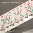 thumbnail image 3 of Filet d'Escalier, Maille Robuste, Sécuritaire et Respirante, Filet de Sécurité pour Balcon d'Enfant, Utilisation Intérieure et Extérieure, Installation Facile, pour la Sécurité des Enfants, 3 of 7
