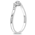 thumbnail image 3 of Miabella Diamond Accent Sterling Silver Heart-Shaped Promise Ring, 3 of 4