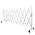 thumbnail image 1 of Portail d'Allée Rétractable, Haute Dureté Réglable Facile à Déplacer Gain de Temps 130 Po Métal Barricade Extensible pour Jardin, 1 of 8
