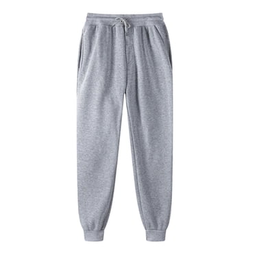 RKSTN Sweatpants Women Casual Plus Size Velvet Solid Color Jogger Pants Sports Fitness Elastic Waist Drawsting Sweatpants with Pockets