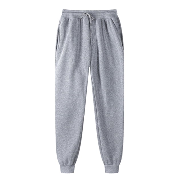 Yuyuzo Sweatpants for Women High Waisted Drawstring Joggers Pants Solid Color Fleece Lined Trousers