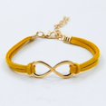 thumbnail image 1 of facefd Bracelet en Cuir Symbole Infini Tendance pour Femmes Bracelet Multicouche, 1 of 1
