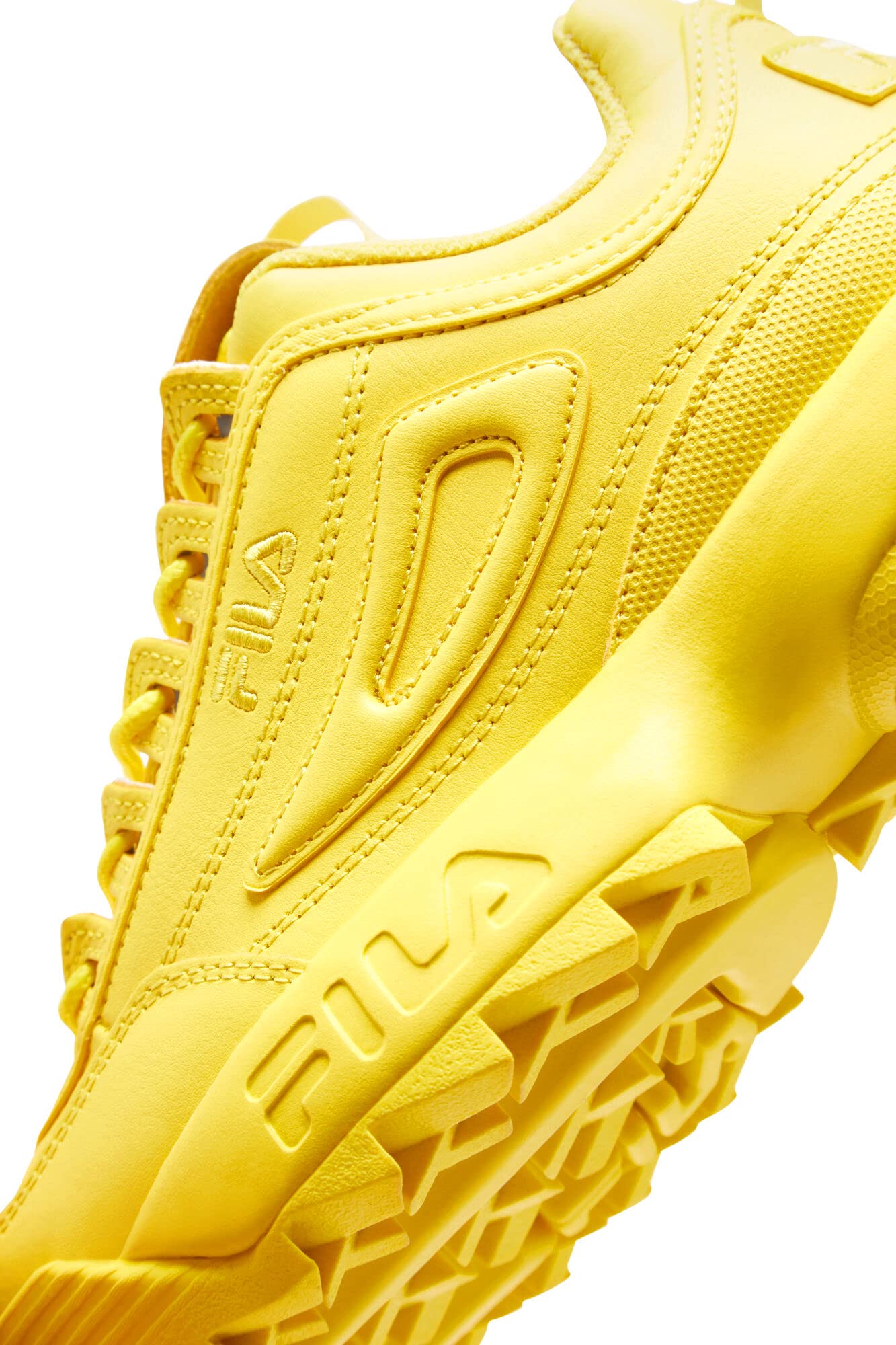 Fila Disruptor II Premium Espadrille pour Femme 9.5 B(M) US Jaune-Jaune