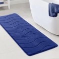 thumbnail image 4 of Bathroom Rugs and Mats Sets,Large Foam Bath Mat 3 Set Bathroom Rugs for 3 Pcs Toilet Mats Universal Soft Comfortable Water Absorption Non Slip Thick Machine Washable Easier to Dry, 4 of 8