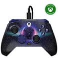 thumbnail image 1 of Manette de gaming filaire Turtle Beach Rematch Advanced - Sous licence pour Xbox Series X|S, Xbox One et PC Windows - Lenticulaire, multi-design, boutons programmables, gâchettes - Dark Cosmos, 1 of 21