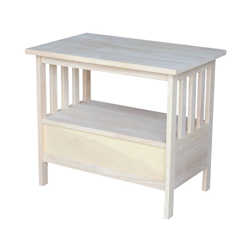 International Concepts Mission TV Stand, Unfinished