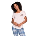 thumbnail image 1 of T-shirt de nuit avec encolure dégagée George pour femmes, 1 of 6