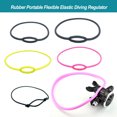thumbnail image 4 of Rubber Diving Regulator Portable Professional Underwater Swimming Reusable Washable Replacement Underwater Dive Swimming Necklace Holder Rose Red 72cm, 4 of 7