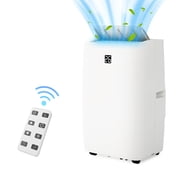 Portable Air Conditioner 12000 BTU, 3-in-1 AC Unit with Fan & Dehumidifier - Digital Display, Remote, 24H Timer, Sleep Mode