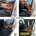 thumbnail image 2 of Universal Fit Car Door Step Foldable Roof Rack Door Step Up on Door Latch Supports Both Feet Easy Access to Rooftop for Most Car SUV Truck Max Load lbs (), 2 of 7
