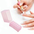thumbnail image 3 of 12 Trous Bit Boîte Grande Capacité Boucle Conception Anti-Poussière Outil Manucure Résistant à l'Humidité Nail Art Perceuse Tête de Broyage Bit Affichage Sto, 3 of 10