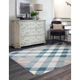 thumbnail image 4 of ECARPET Washable Plaid Area Rug & Runner for Kitchen, Bedside, Living Room, Hallway, 4 of 9