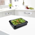 thumbnail image 4 of Large Aluminum Foil Trays with Removable Riser, Reusable Insulated Tinfoil Pans for Picnics, Catering, Party Food Storage, Dishwasher-Safe and Stackable, 4 of 8