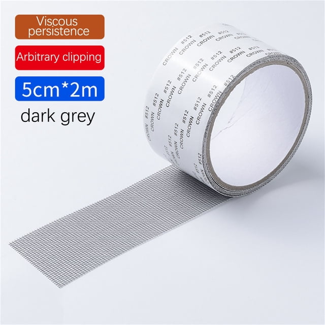 EGNMCR Mosquito Repellent Device White Door Fly Insect Fly Screen Door Repair Tape Mosquito Screens CoverMosquito Curtain Fly Screen Window Net Mesh Screen window