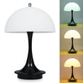 thumbnail image 1 of Lampe de Table Champignon Sans Fil 3W Lampe Champignon de Chevet Batterie 2000mAh, 1 of 8