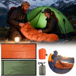 Sentmoon Camping Sleeping Bag Sleeping Bag for Camping Outdoor Camping Emergency Sleeping Bag Travel Multi-functional Aluminum Film First Aid Thermal Insulation Sleeping Bag Tent Storage Bag