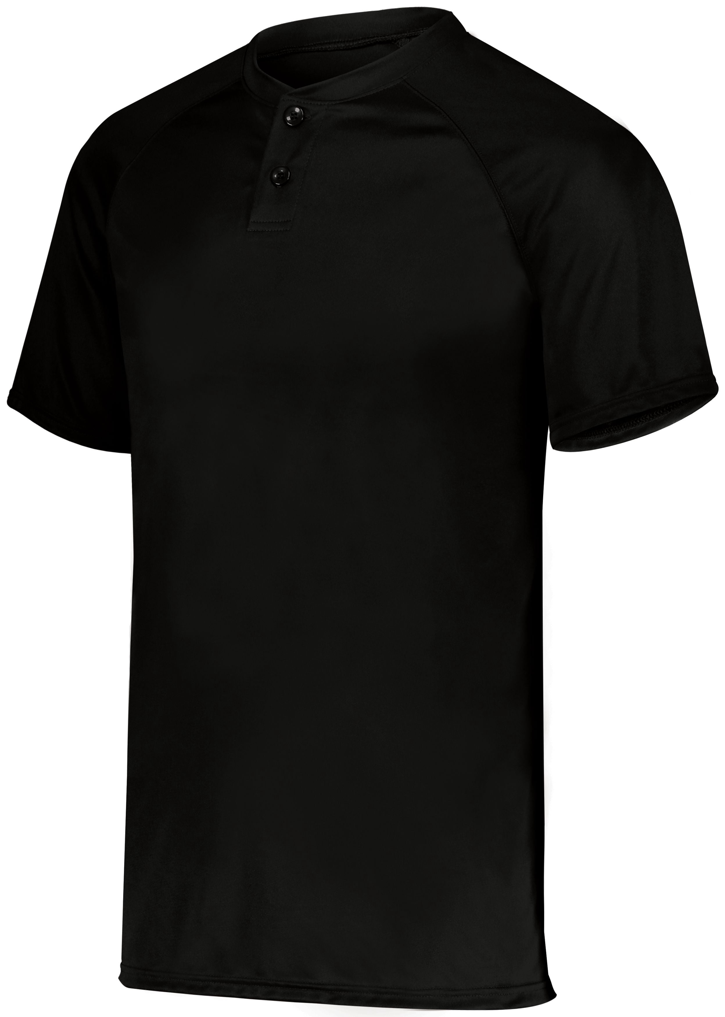 Augusta sportswear Boy's Attain Wicking Two Button Baseball Jersey